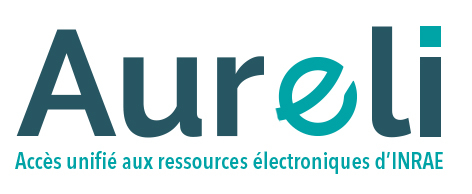 Aureli, accès unifié aux ressources électroniques d'INRAE
