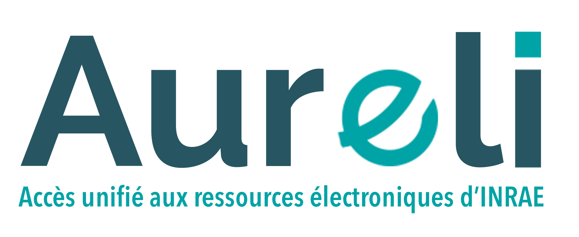 Aureli, accès unifié aux ressources électroniques d'INRAE