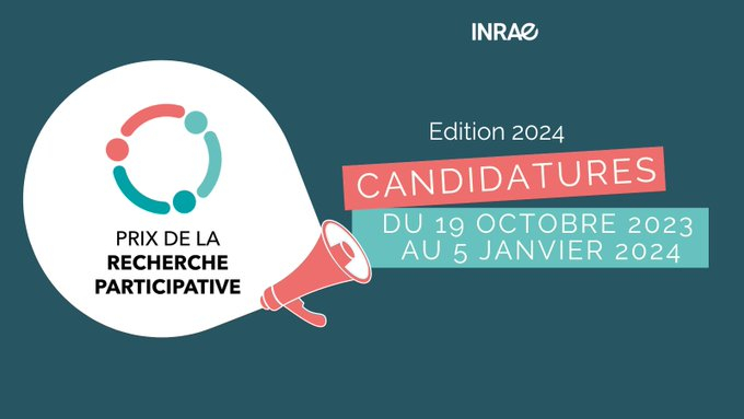 Appel à candidatures Prix SRP INRAE
