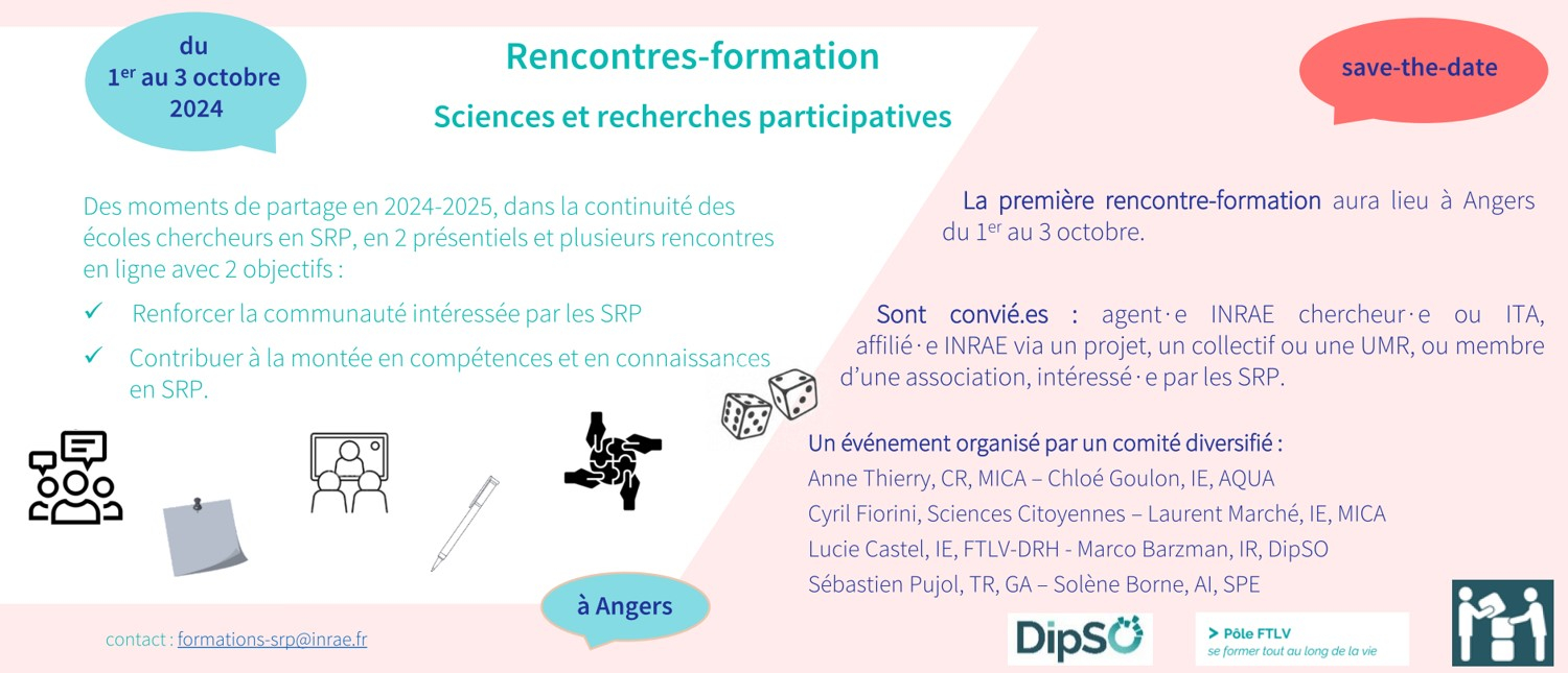Description textuelle des Rencontres-formations sur les SRP