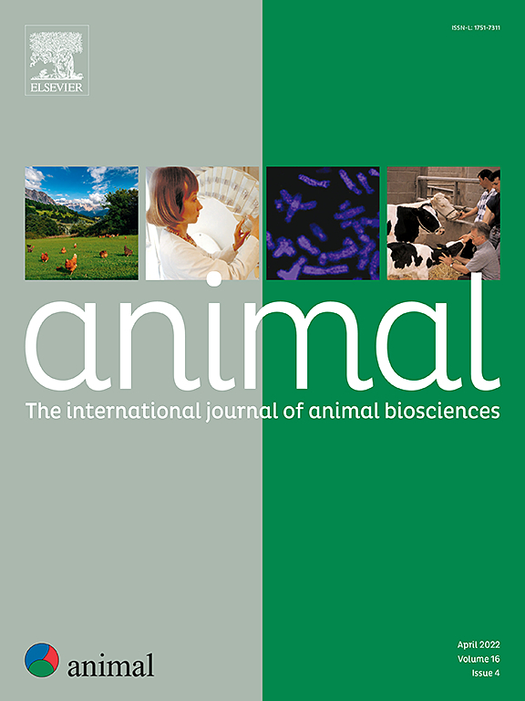 couverture Revue Animal