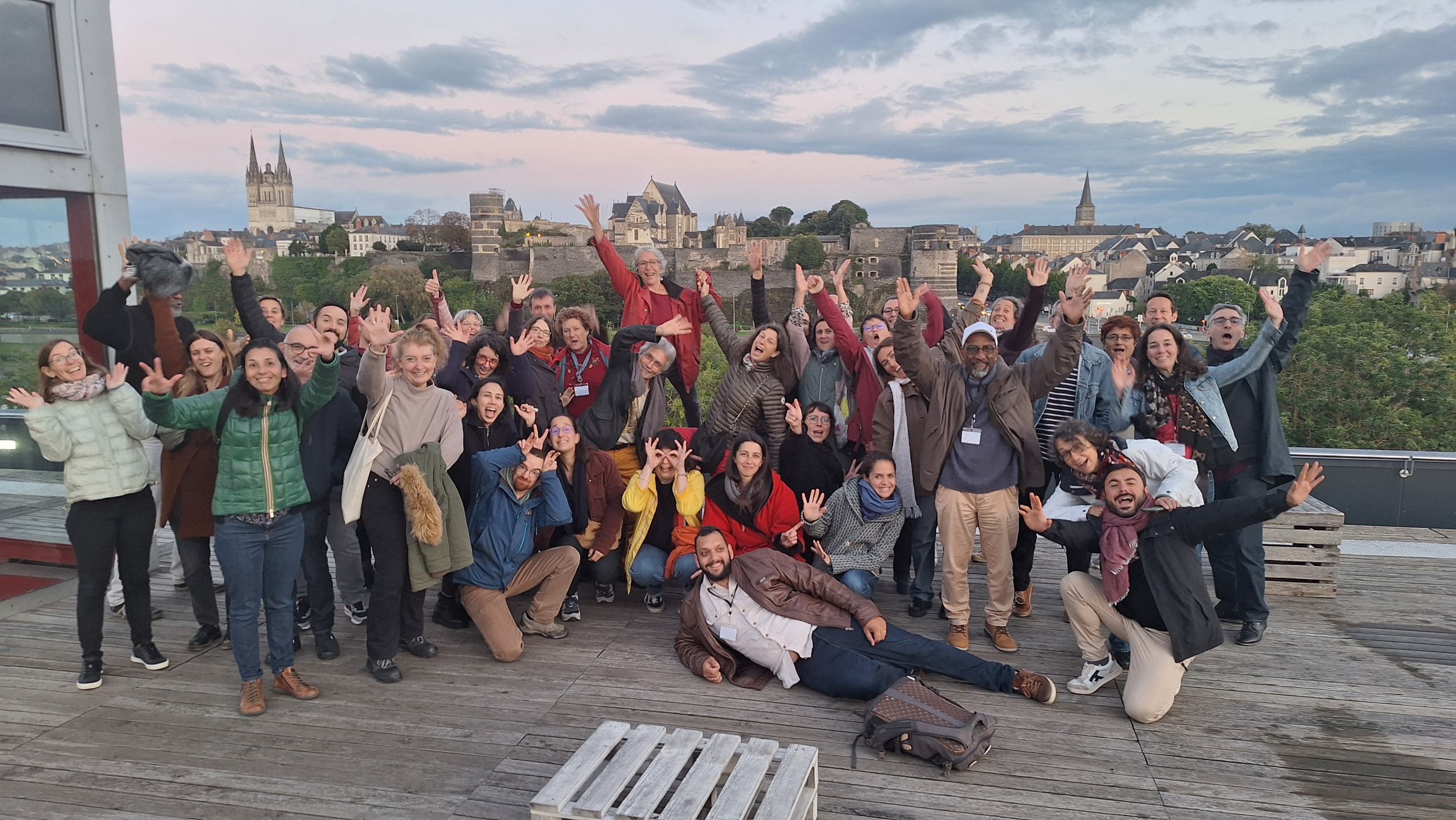 Les participants et participantes des rencontres formations d'octobre 2024 à Angers