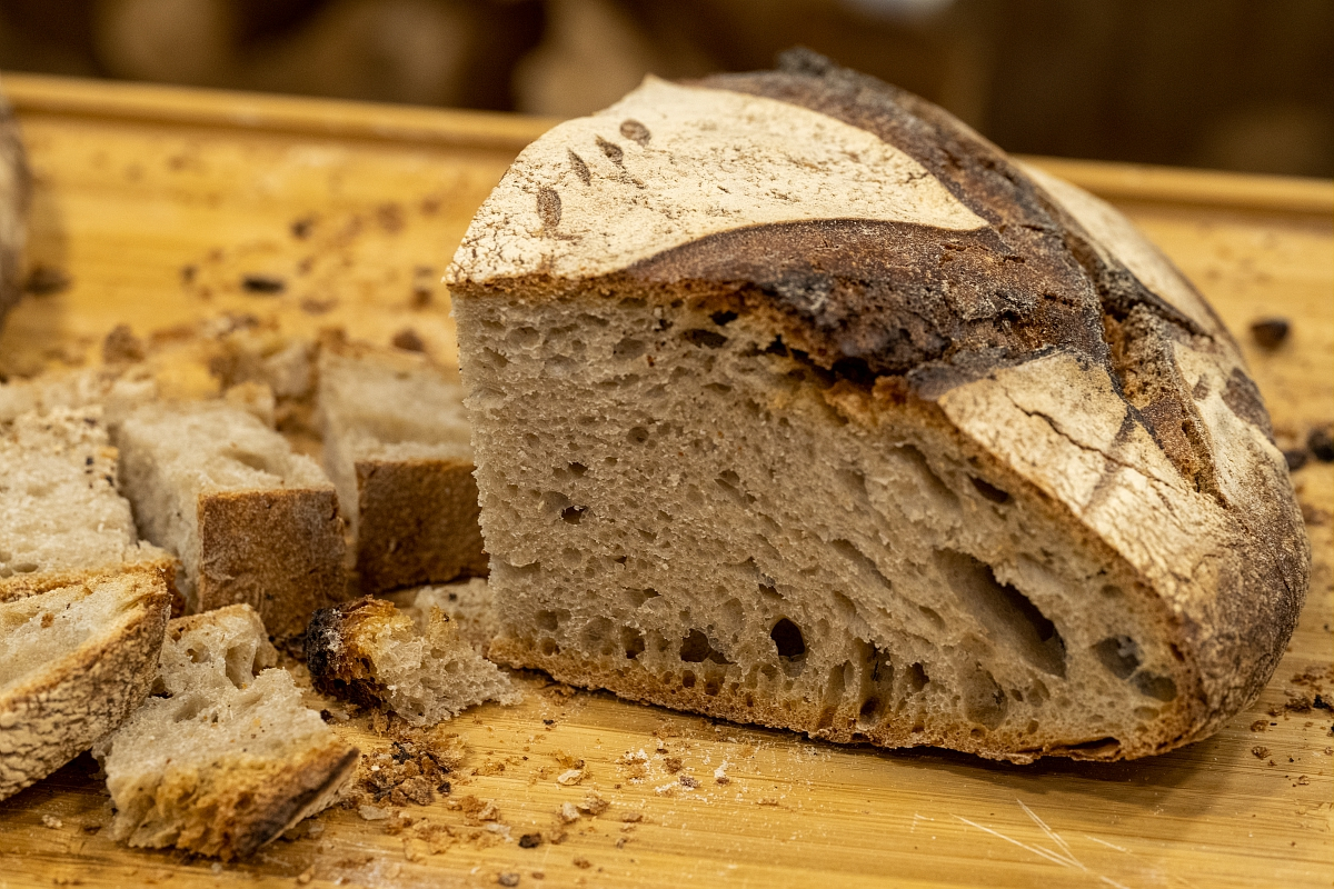 Pain bio au levain