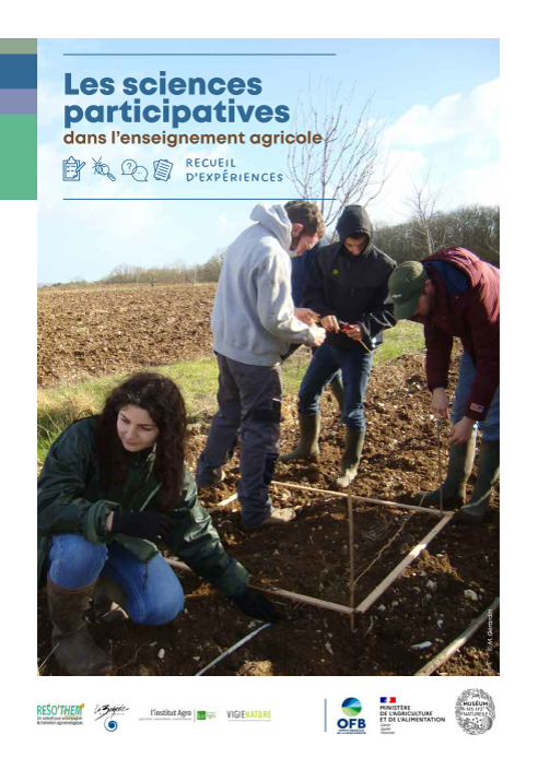 Couverture du livret Les Sciences participarives dans l'enseigneemnt agricole