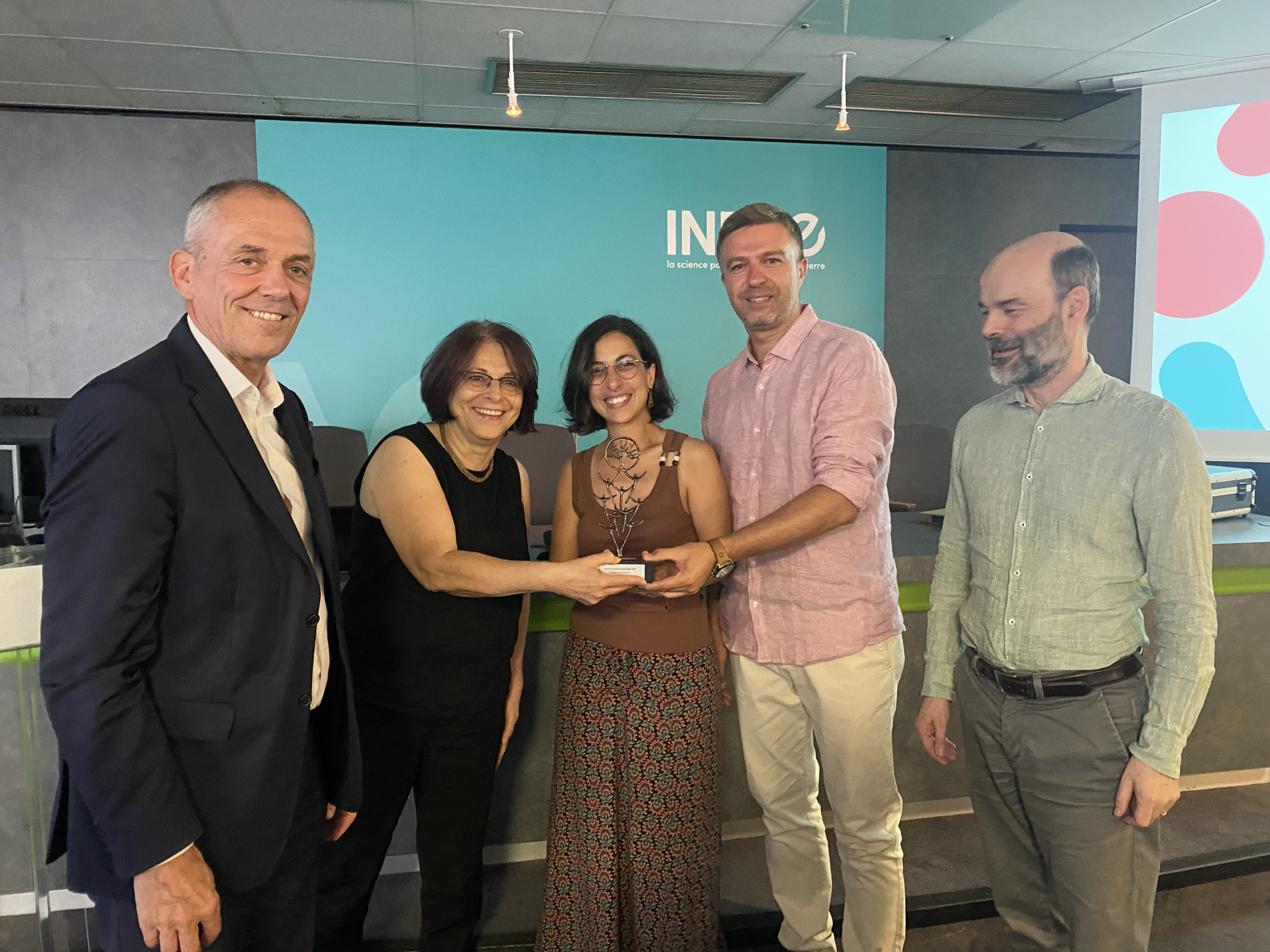 Laureat du prix de la recherche participative : projet Vigie-Ciel