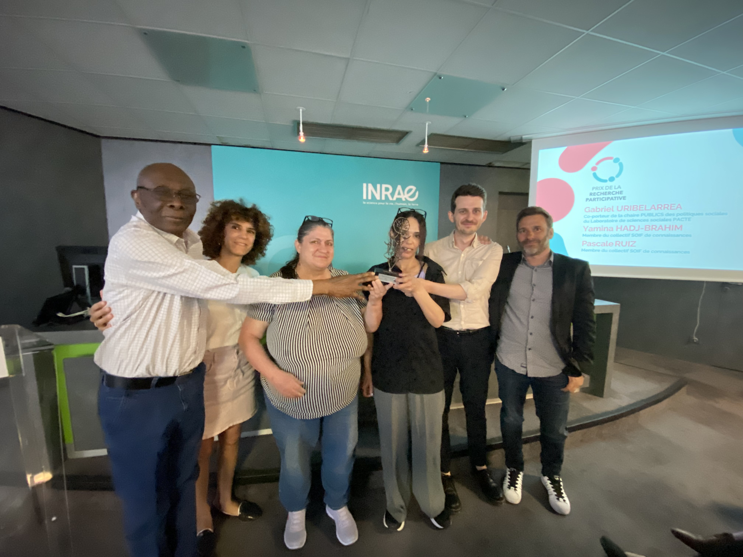 Laureat du prix de la recherche participative 2025