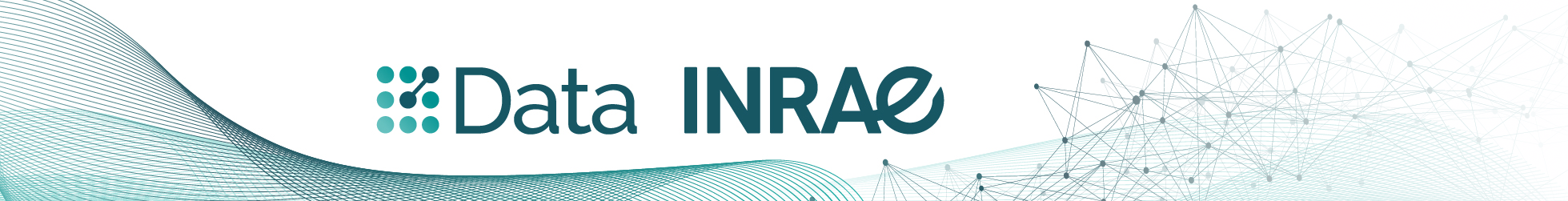 Bandeau graphique de Data INRAE