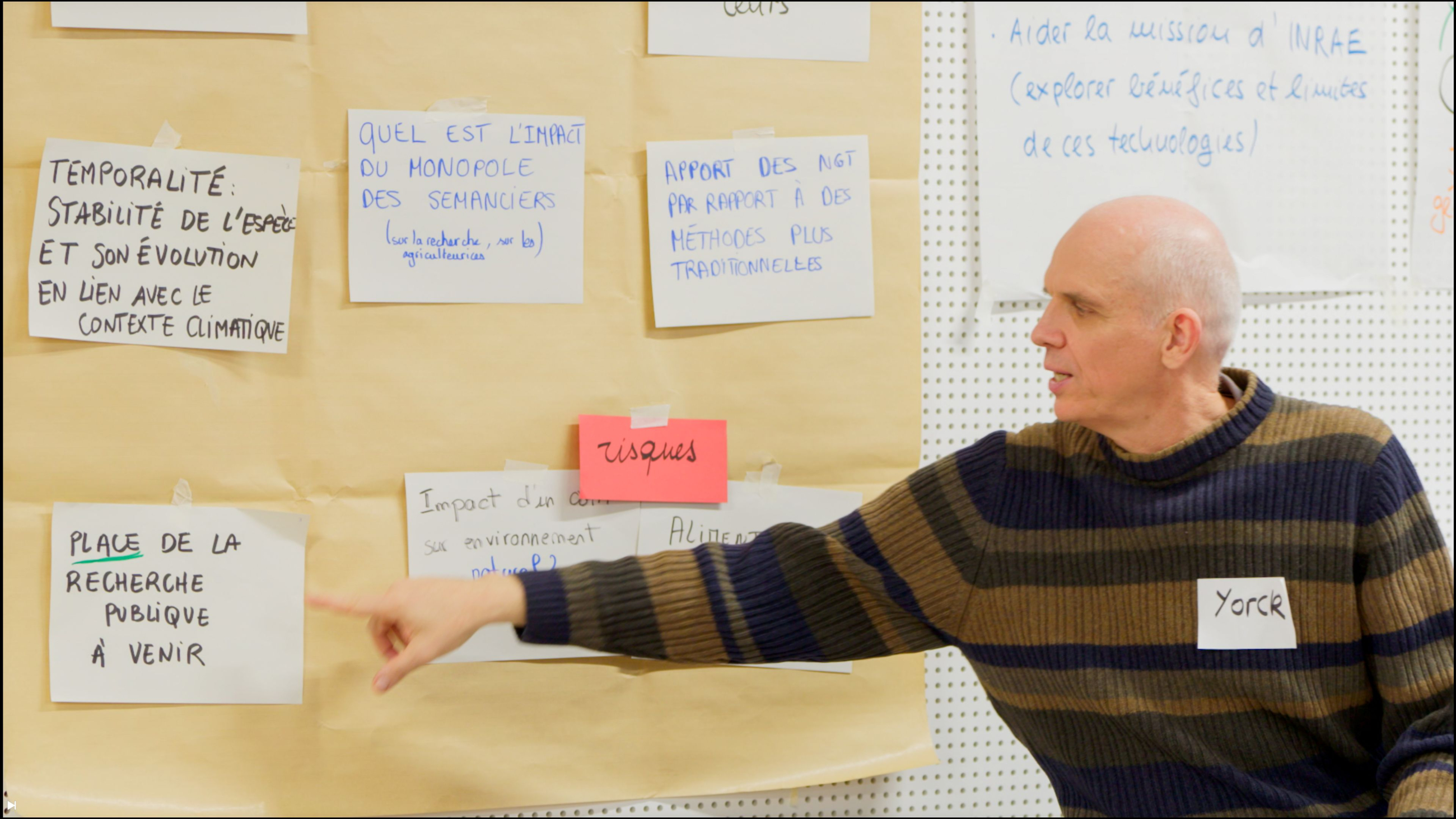 Facilitation des ateliers conduite par Yorck von Korff (Flow-ing). 